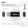 CLUB3D USB 3.2 Gen1 Type A į Type C adapteris (M/F) CAC-1525