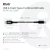 CLUB3D USB 3.2 Gen1 Type-C į Micro USB laidas M/M 1m /3,28 pėdų