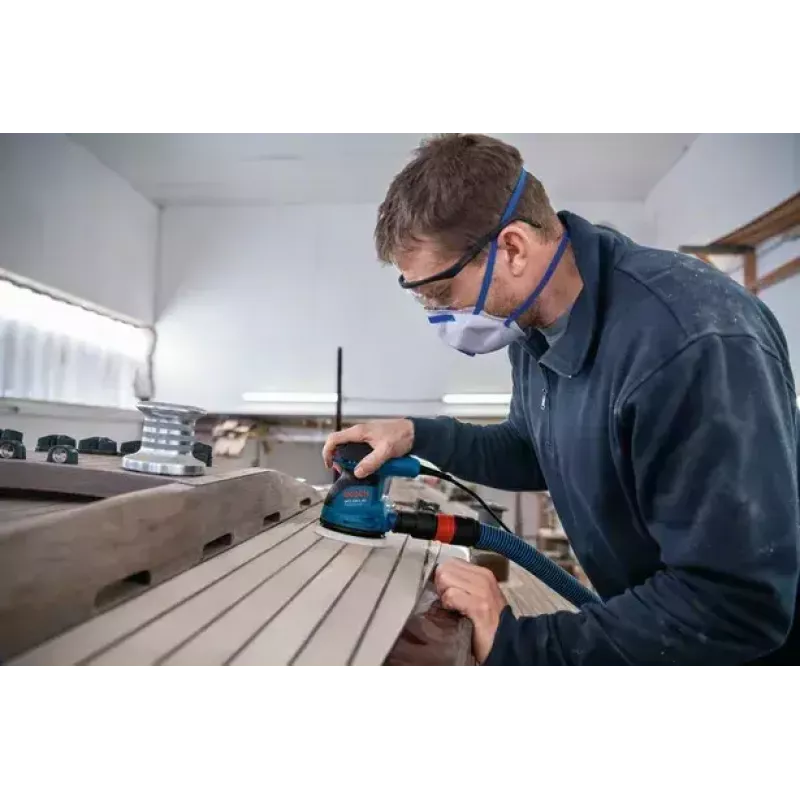 Bosch GEX 125-1 AE orbitinis šlifuoklis 12000 RPM 24000 OPM mėlynas