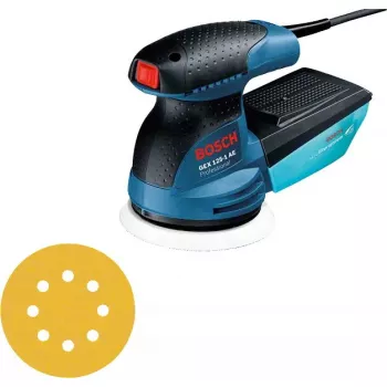 Bosch GEX 125-1 AE orbitinis šlifuoklis 12000 RPM 24000 OPM mėlynas
