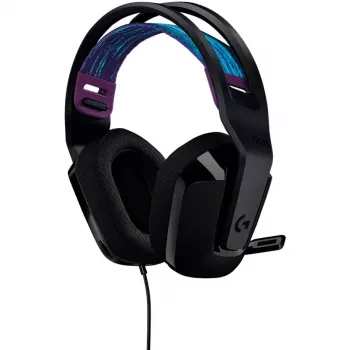 Ausinės Logitech G G335, lankelis, 3,5 mm jungtis, juodos