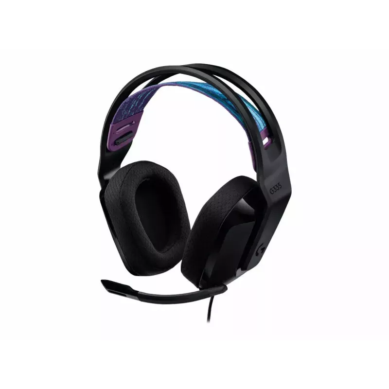 Ausinės Logitech G G335, lankelis, 3,5 mm jungtis, juodos