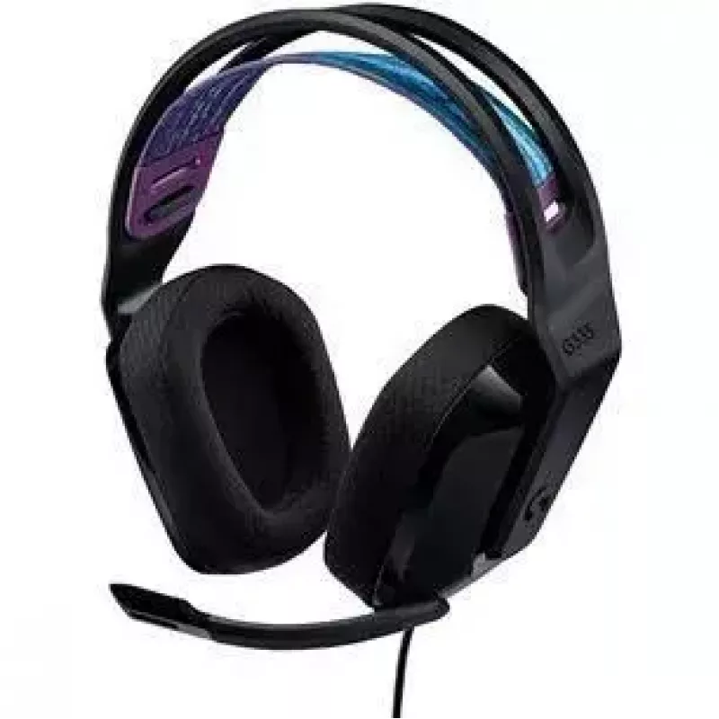 Ausinės Logitech G G335, lankelis, 3,5 mm jungtis, juodos