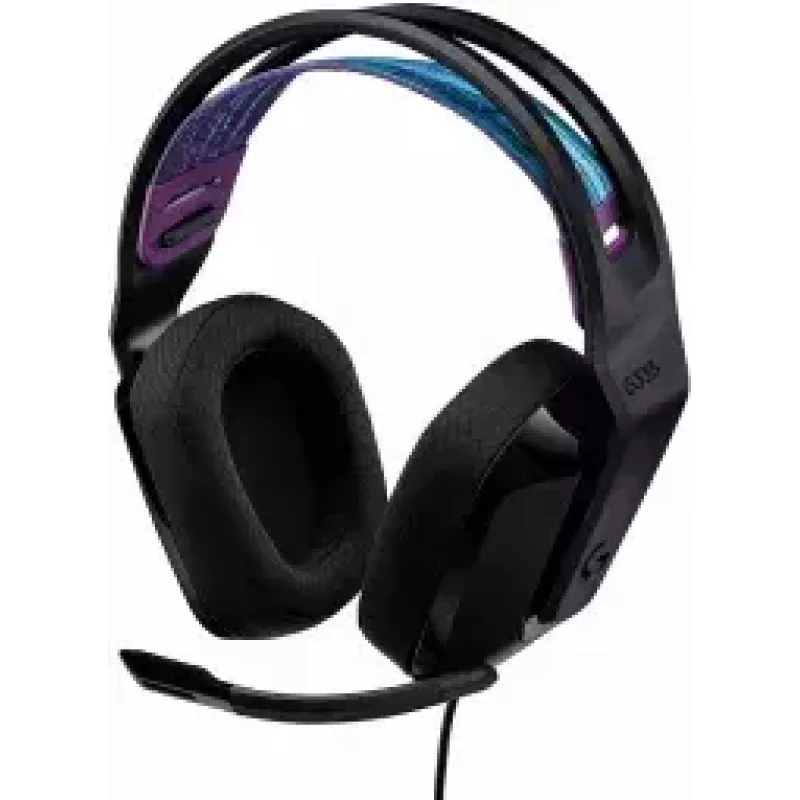 Ausinės Logitech G G335, lankelis, 3,5 mm jungtis, juodos