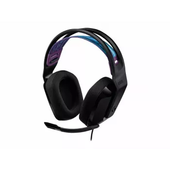 Ausinės Logitech G G335, lankelis, 3,5 mm jungtis, juodos