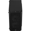 Korpusas AEROCOOL CS107V2 Mini Tower – juodas, microATX/Mini-ITX, 2x120mm ventiliatoriai, 1x3.5 colio + 2x2.5 colio vietos