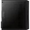 Korpusas AEROCOOL CS107V2 Mini Tower – juodas, microATX/Mini-ITX, 2x120mm ventiliatoriai, 1x3.5 colio + 2x2.5 colio vietos