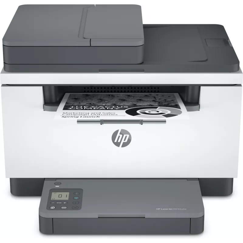 Daugiafunkcis lazerinis spausdintuvas HP LaserJet MFP M234sdw – nespalvotas A4, 29 psl/min, dvipusis, Wi‑Fi, Ethernet