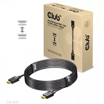 CLUBD3D Ultra High Speed HDMI™ 4K120Hz, 8K60Hz laidas 48Gbps M/M 4 m 26AWG