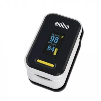 Braun YK-81CEU Pulsoksimetras 1, juodas