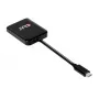CLUB3D USB3.2 Gen2 Type-C (DP™ Alt-Mod) į DisplayPort dviejų monitorių MST šakotuvas, 4K 60Hz, 1,5 m