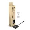 CLUB3D USB3.2 Gen2 Type-C (DP™ Alt-Mod) į DisplayPort dviejų monitorių MST šakotuvas, 4K 60Hz, 1,5 m