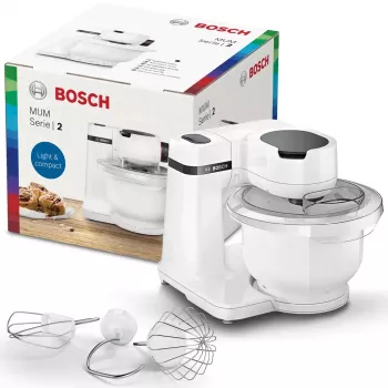 Virtuvinis kombainas Bosch Serie 2 MUMS2AW00 — 700 W, 3,8 L, 4 greičiai, baltas