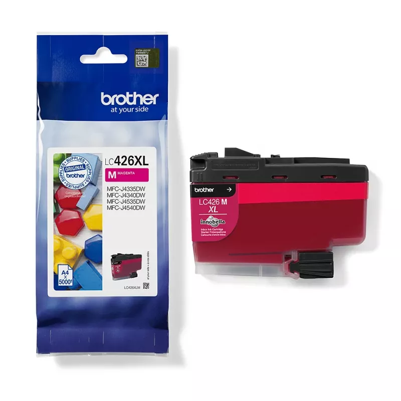 Brother LC-426XLM rašalinė kasetė 1 vnt. Originali High (XL) talpa Purpurinė