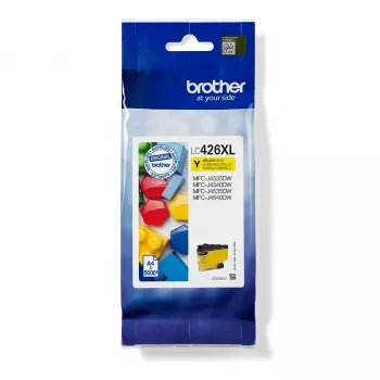 Originali Brother LC-426XLY geltona kasetė, didelės išeigos (XL), 1 vnt.