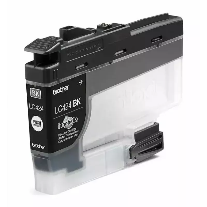 Brother LC424BK kasetė 1 vnt. Originali juoda