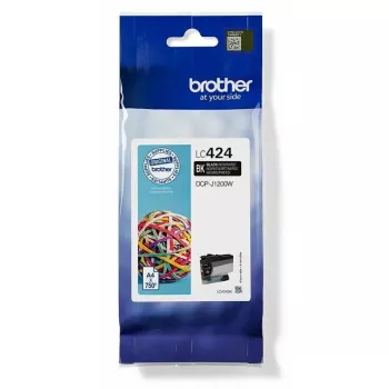 Brother LC424BK kasetė 1 vnt. Originali juoda