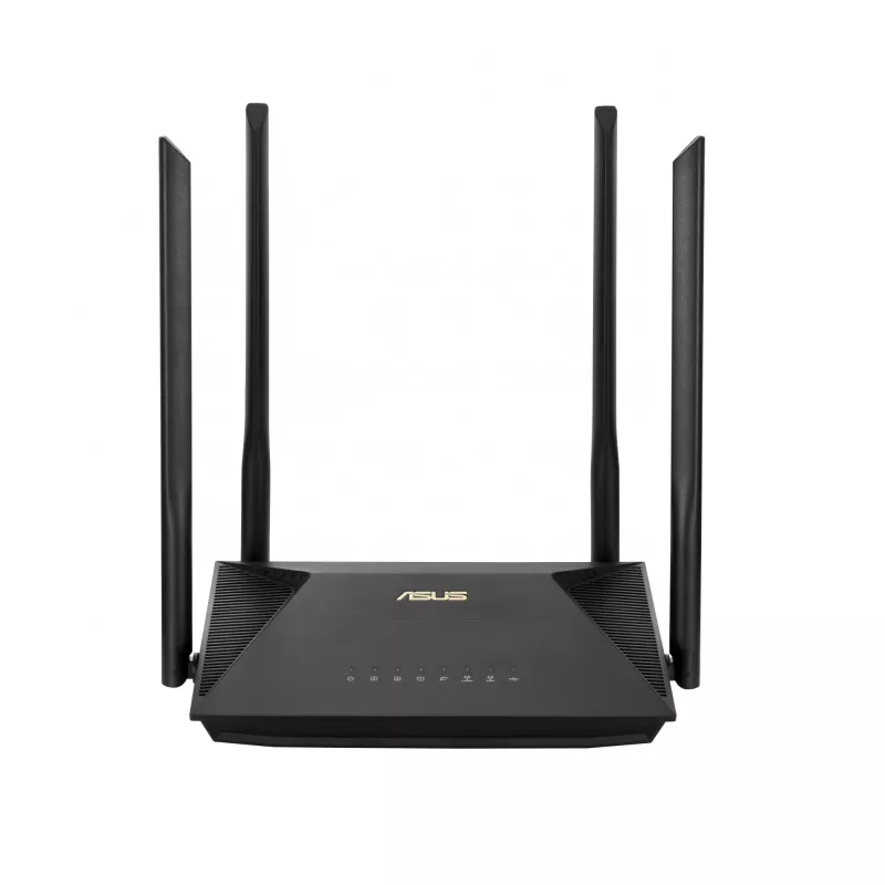 ASUS RT-AX53U belaidis maršrutizatorius Gigabit Ethernet dviejų juostų (2,4 GHz / 5 GHz) Juodas