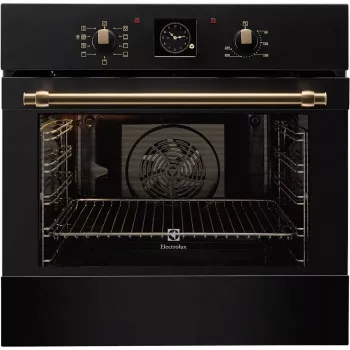 Įmontuojama orkaitė Electrolux EOB3400BOR, elektrinė, 74 L, juoda