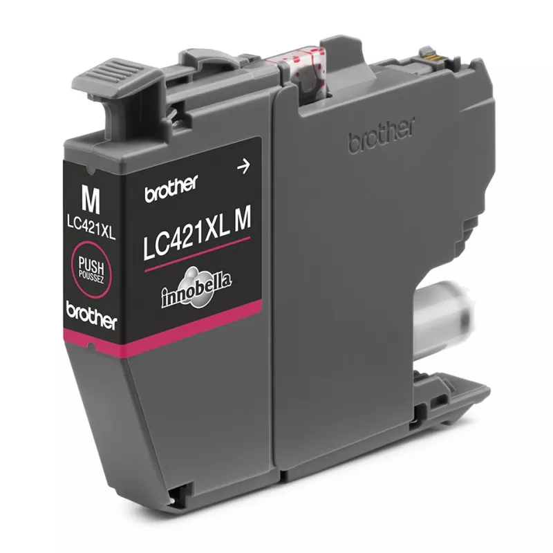Brother LC-421XLM rašalinė kasetė (1 vnt.) Originali didelės talpos (XL) purpurinė