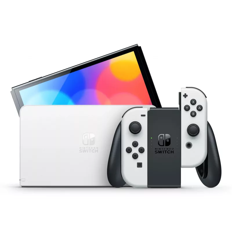 Nintendo Switch OLED modelis (baltas)
