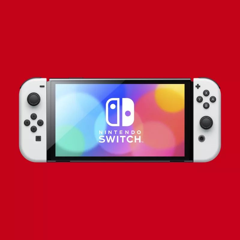 Nintendo Switch OLED modelis (baltas)