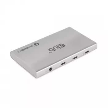 CLUB3D CSV-1580 Thunderbolt™ 4 nešiojamas 5-in-1 centras su išmaniuoju maitinimu