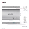 CLUB3D CSV-1580 Thunderbolt™ 4 nešiojamas 5-in-1 centras su išmaniuoju maitinimu