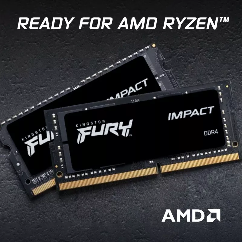 Kingston Technology FURY 32GB 3200MT/s DDR4 CL20 SODIMM Impact
