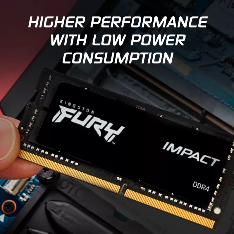 Kingston Technology FURY 32GB 3200MT/s DDR4 CL20 SODIMM Impact