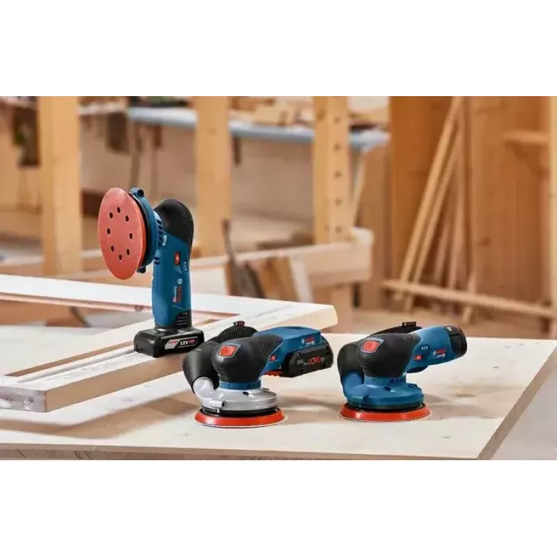 Bosch GEX 18V-125 Professional Belaidis orbitinis šlifuoklis 125 mm, 10000 RPM, 20000 OPM