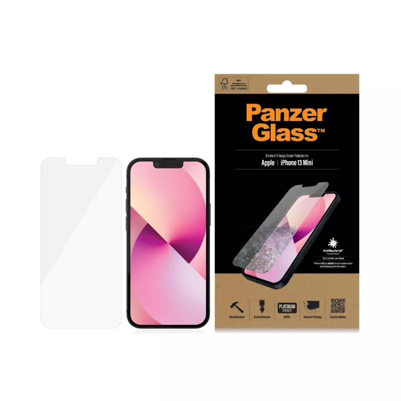 Apsauginis stiklas PanzerGlass Apple iPhone 13 Mini Standard Fit