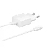 Samsung EP-T1510XWEGEU greitasis AC kroviklis USB-C 1 prievadas, 5–9 V, 1 m laidas, baltas