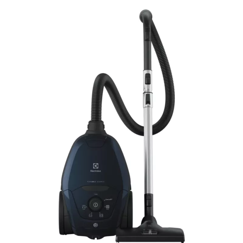 Cikloninis dulkių siurblys Electrolux PD82-4ST — 3,5 L dulkių maišas, EPA E12 filtras, 500 W, 12 m spindulys, 57 dB