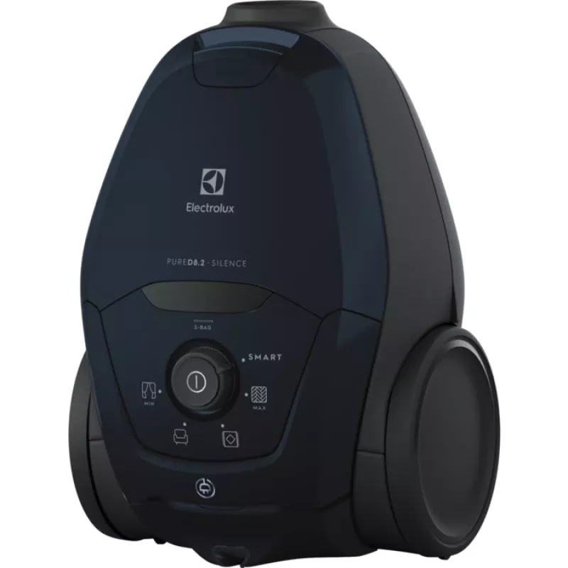 Cikloninis dulkių siurblys Electrolux PD82-4ST — 3,5 L dulkių maišas, EPA E12 filtras, 500 W, 12 m spindulys, 57 dB