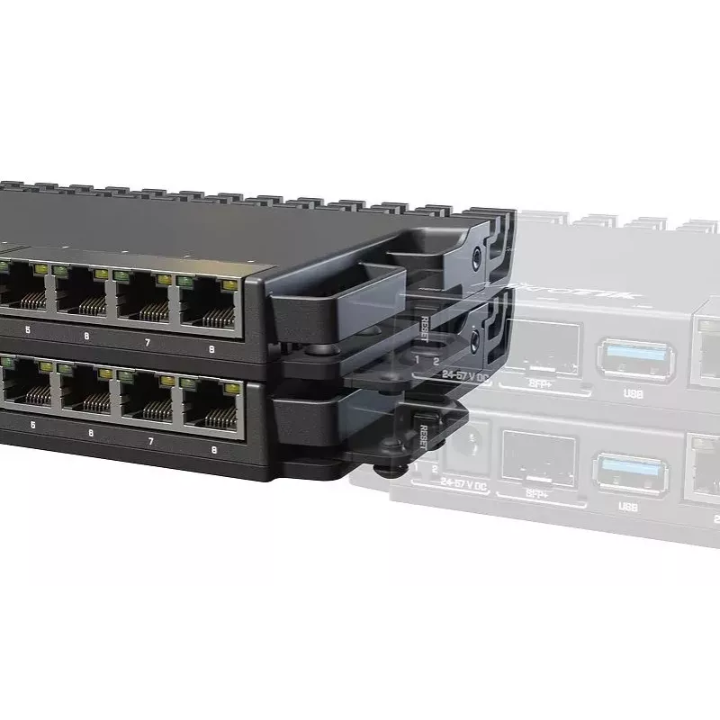 MikroTik 59852 Tile Router – montavimo rinkinys RB5009 į 1U stelažą