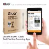 CLUB3D Ultra High Speed HDMI™ sertifikuotas laidas 4K120Hz 8K60Hz 48Gbps M/M 5m