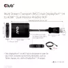 CLUB3D CSV-7200H MST Hub DisplayPort 1.4 į du HDMI – dviejų monitorių 4K 60Hz adapteris