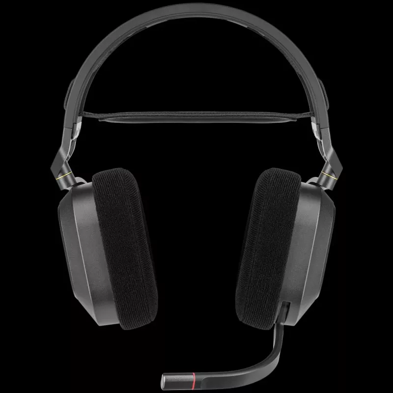 CORSAIR Gaming ausinės HS80 – belaidės – anglies spalvos
