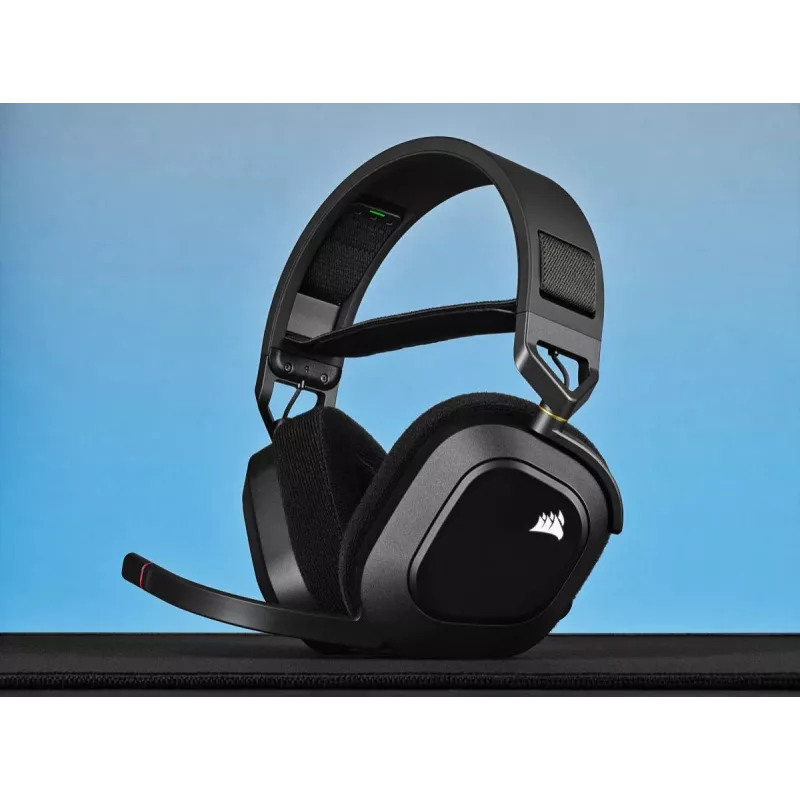 CORSAIR Gaming ausinės HS80 – belaidės – anglies spalvos