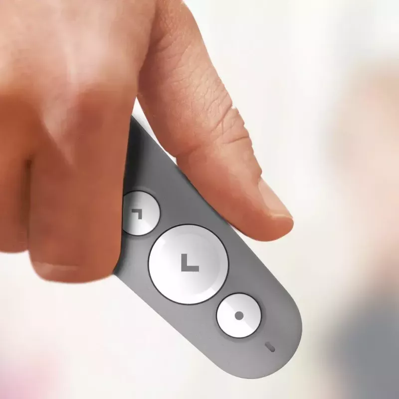 LOGITECH R500 lazerinis pristatymo nuotolinis pultelis pilkas