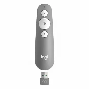 LOGITECH R500 lazerinis pristatymo nuotolinis pultelis pilkas