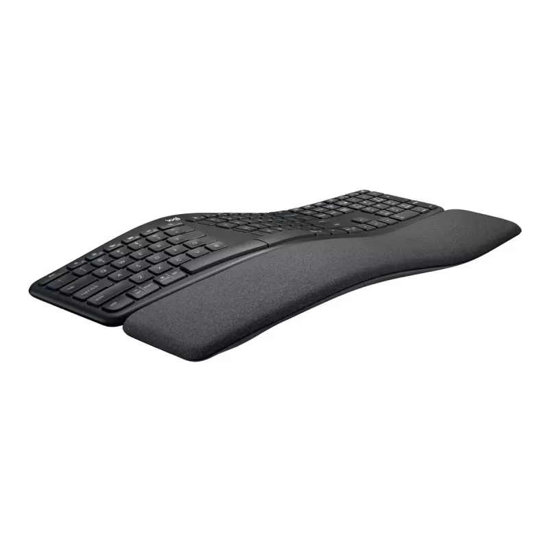 LOGITECH Ergo K860 - Belaidė išskleidžiama klaviatūra verslui, grafito spalva, Qwerty Pan Nordic