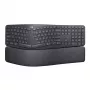 LOGITECH Ergo K860 - Belaidė išskleidžiama klaviatūra verslui, grafito spalva, Qwerty Pan Nordic