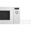 Mikrobangų krosnelė Bosch Serie 2 FFL023MW0 — 800 W, 20 L, 5 galios lygių, 270 mm padėklas, balta