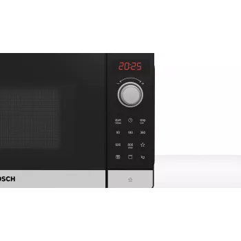 Mikrobangų krosnelė Bosch Serie 2 FEL023MS2 Juoda, Nerūdijantis plienas 20 L 800 W