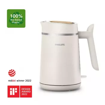 Elektrinis virdulys Philips HD9365/10 1.7 L 2200 W Baltas, belaidis su 360° pagrindu