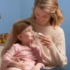 Elektrinis nosies siurblys BRAUN BNA 100, baterijomis maitinamas, reguliuojamas siurbimas, nuimami antgaliai, baltas
