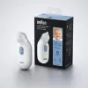 Elektrinis nosies siurblys BRAUN BNA 100, baterijomis maitinamas, reguliuojamas siurbimas, nuimami antgaliai, baltas