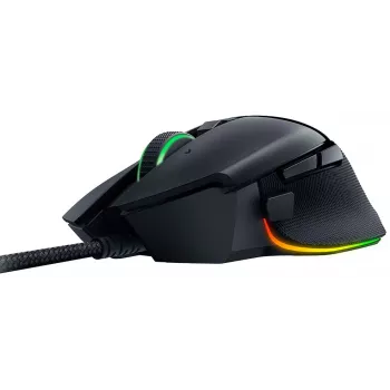 Žaidimų pelė Razer Basilisk V3, dešinei rankai, optinė 26 000 DPI, 11 programuojamų mygtukų, USB-A, juoda